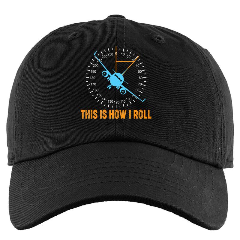 This Is How I Roll Airplane Pilot Shirt Aviation Kids Cap by trokeryth | Artistshot