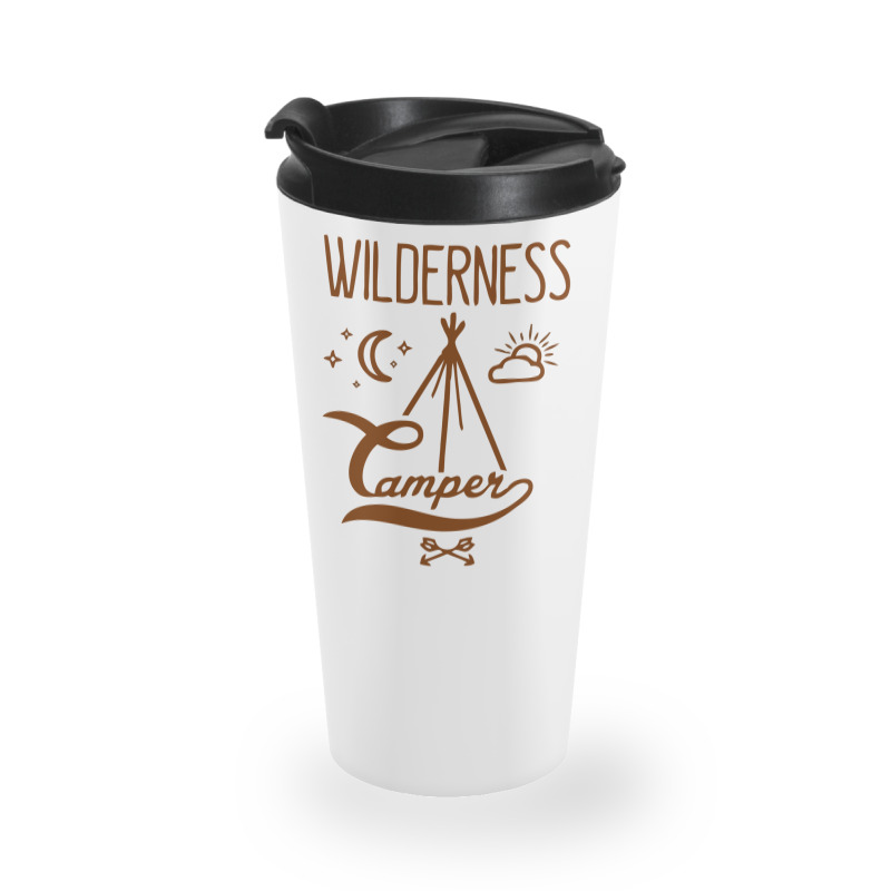 Wilderness Camper Travel Mug | Artistshot