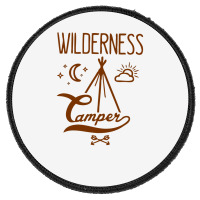 Wilderness Camper Round Patch | Artistshot