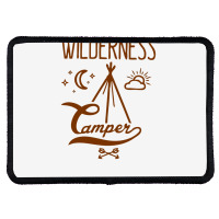 Wilderness Camper Rectangle Patch | Artistshot