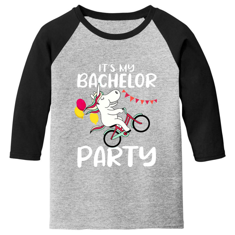 It's My Bachelor Party For Groom Naughty Funny 1 Youth 3/4 Sleeve | Artistshot