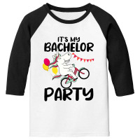 It's My Bachelor Party For Groom Naughty Funny 2 Youth 3/4 Sleeve | Artistshot