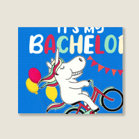 It's My Bachelor Party For Groom Naughty Funny Landscape Canvas Print | Artistshot