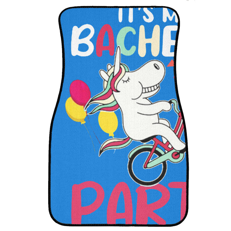 It's My Bachelor Party For Groom Naughty Funny Front Car Mat | Artistshot