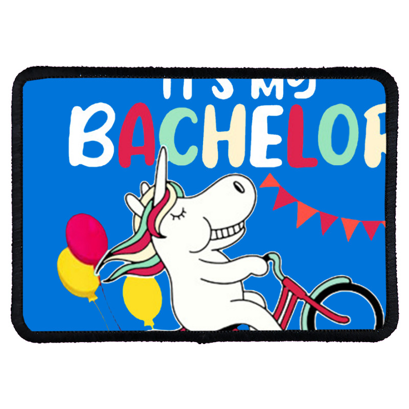 It's My Bachelor Party For Groom Naughty Funny Rectangle Patch | Artistshot