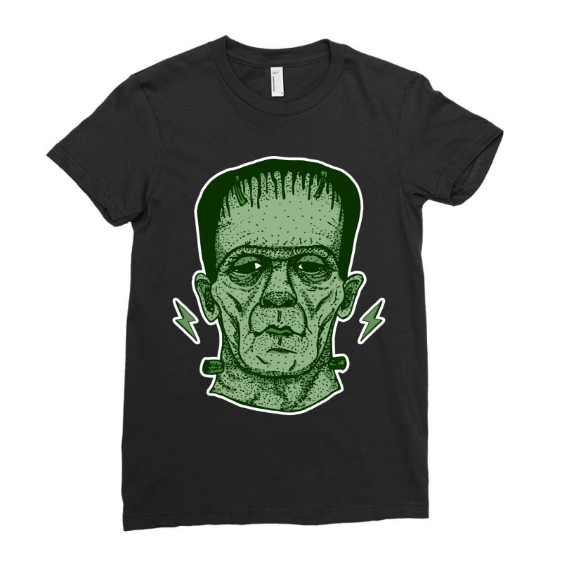 Vintage Graphic  Frankensteins Design Character Birthday Ladies Fitted T-Shirt by Artist-Joselyn | Artistshot