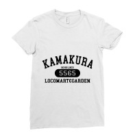 Kamakura Loco Mart & Garden 1 Ladies Fitted T-shirt | Artistshot