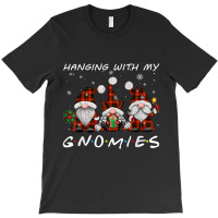 Hanging With Gnomies Gnome Christmas Xmas Buffalo Plaid Red T Shirt Co T-shirt | Artistshot