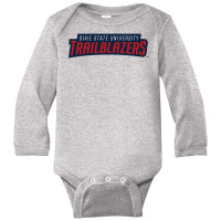 Trailblazers Wordmark Long Sleeve Baby Bodysuit | Artistshot