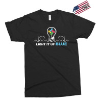 Autism Awareness T  Shirt Light It Up Blue Autism Awareness Tee Autist Exclusive T-shirt | Artistshot