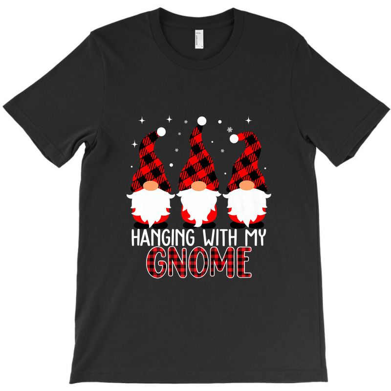 Hanging With My Gnomies Funny Garden Gnome Premium T Shirt Copy T-shirt | Artistshot