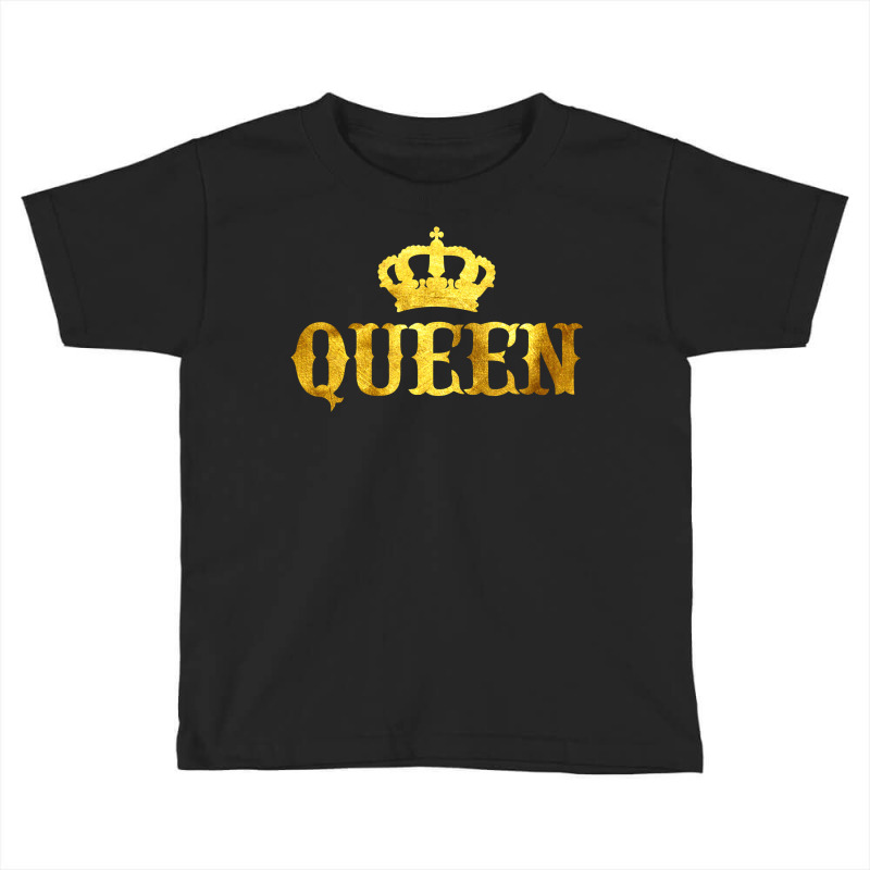 Queen Gold Couple Toddler T-shirt | Artistshot