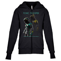 Toxic Trooper Youth Zipper Hoodie | Artistshot