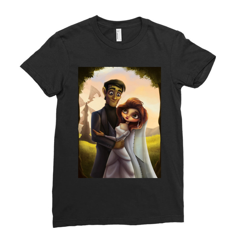 Classic Film  Scare Film Design Character Women Men Ladies Fitted T-Shirt by Artist-Joselyn | Artistshot