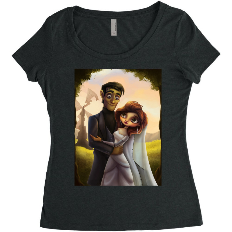 Classic Film  Scare Film Design Character Women Men Women's Triblend Scoop T-shirt by Artist-Joselyn | Artistshot