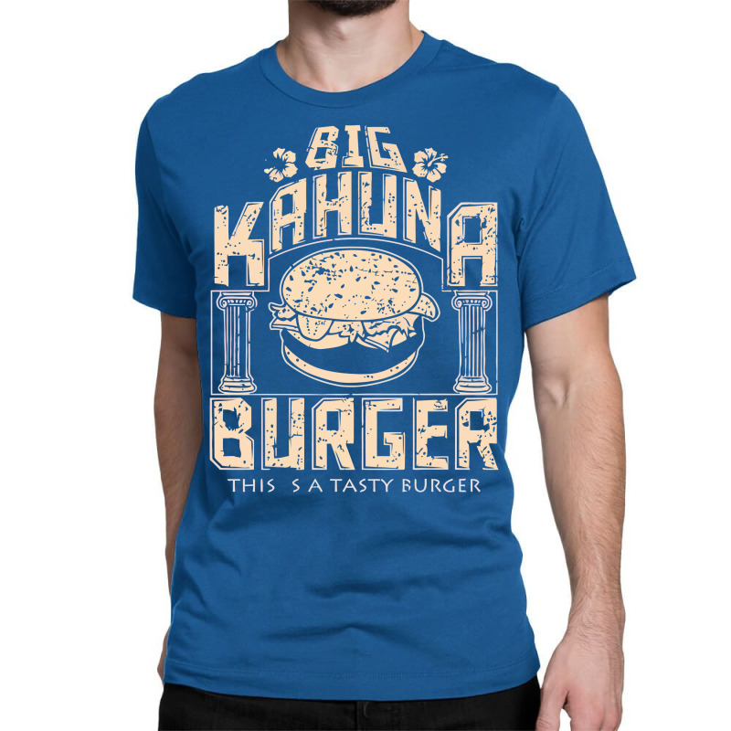 Big Kahuna Burger Mens Classic-Fit Long-Sleeve Crewneck Cotton Graphic Top Tee Big Kahuna Burger Mens Classic-Fit Long-Sleeve Crewneck Cotton Graphic Top Tee