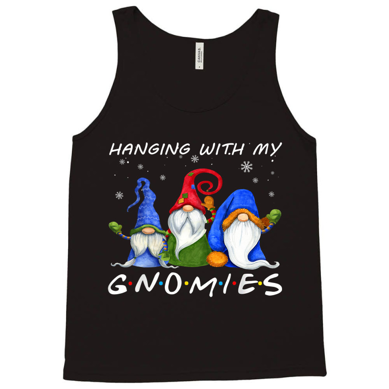 Hanging With My Gnomies Gnome Happy's Christmas Xmas Buffalo T Shirt Tank Top | Artistshot