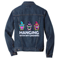 Hanging With My Gnomies Nordic Santa Gnome Christmas Pajama Premium T Men Denim Jacket | Artistshot