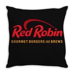 red robin Throw Pillow | Artistshot
