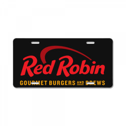 red robin License Plate | Artistshot