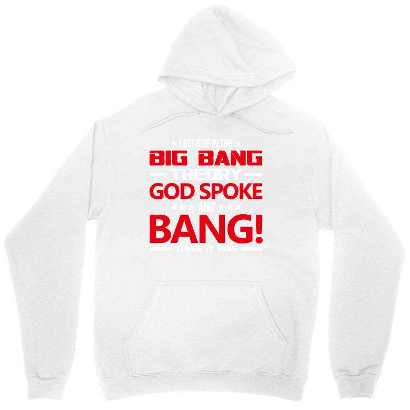 Big Bang Theory Funny Christian Creation Unisex Hoodie by devy | Artistshot