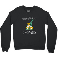 Hanging With My Gnomies Nordic Santa Gnome Christmas Pajama T Shirt Co Crewneck Sweatshirt | Artistshot