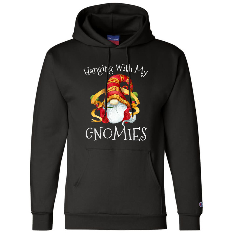 Hanging With My Gnomies Nordic Santa Gnome Christmas T Shirt Copy Copy Champion Hoodie | Artistshot