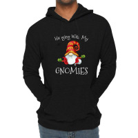 Hanging With My Gnomies Nordic Santa Gnome Christmas T Shirt Copy Copy Lightweight Hoodie | Artistshot