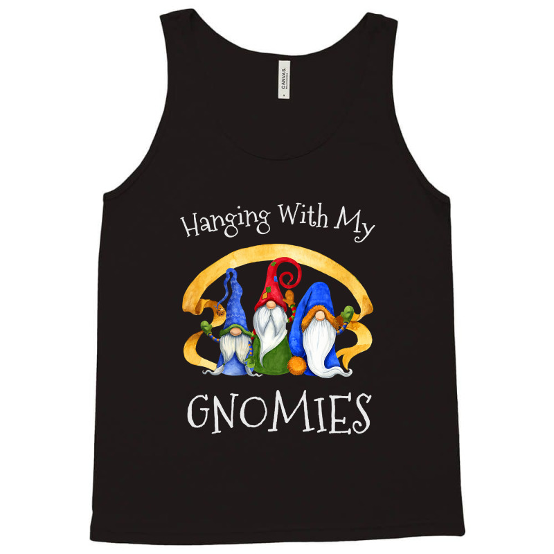 Hanging With My Gnomies Nordic Santa Gnome Christmas T Shirt Copy Copy Tank Top | Artistshot