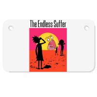 The Sunset Suffer Motorcycle License Plate | Artistshot