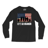 Let’s Go Brandon American Flag Veterans Vintage Long Sleeve Shirts | Artistshot