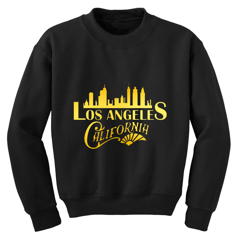 Los Angeles City Skyline 1 Youth Sweatshirt by gulatotal | Artistshot