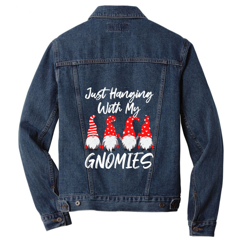 Hanging With My Gnomies Pajama, Christmas Gnome T Shirt Copy Copy Copy Men Denim Jacket | Artistshot