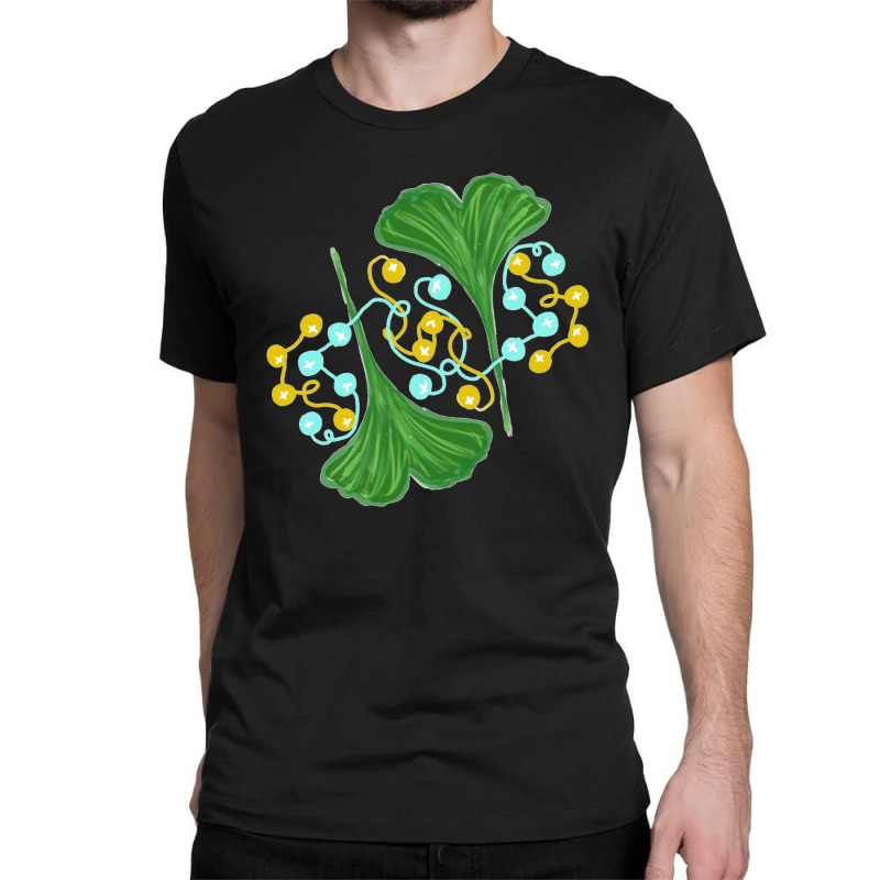 O Ginkgo Leaf Tree Classic T-shirt by novitaso | Artistshot