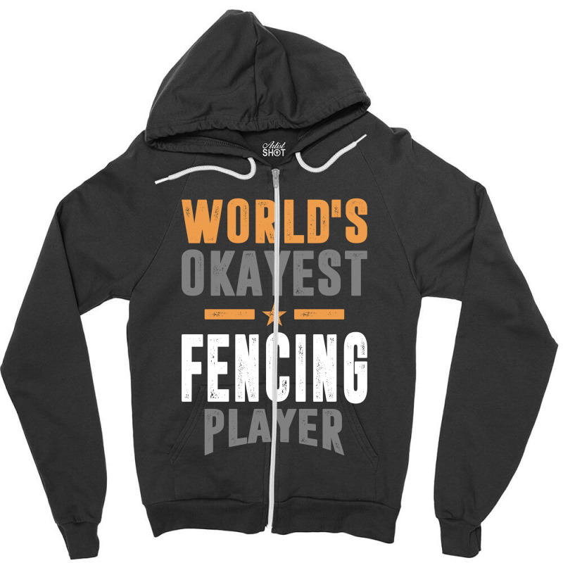 For Fencing Lovers Zipper Hoodie | Artistshot