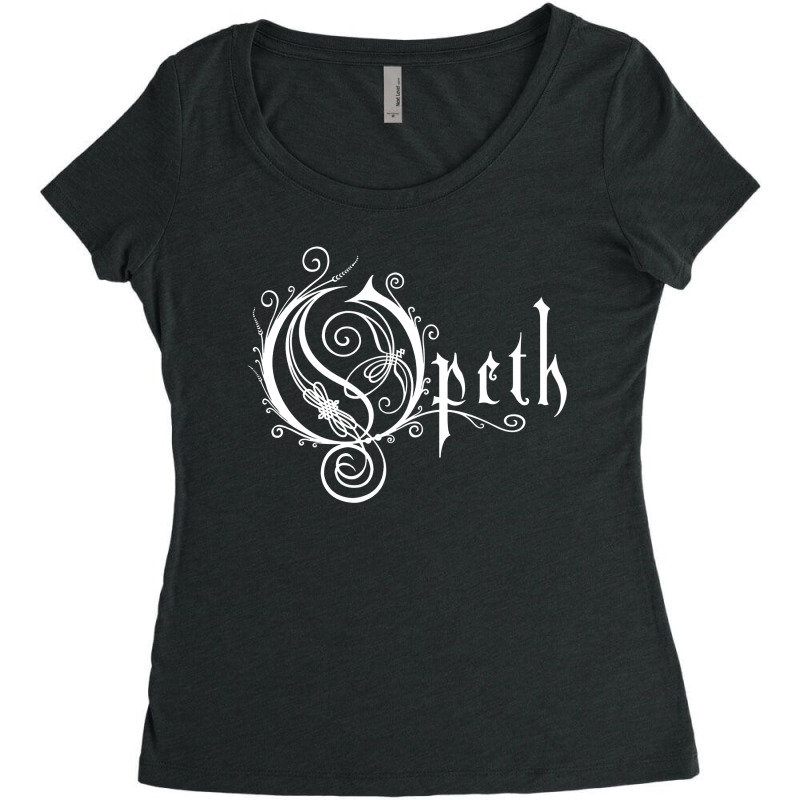 Progressive Death Metal Opeth Women's Triblend Scoop T-shirt by Brigadir | Artistshot