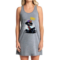 Cartoon Character Agonized Men Women Tank Dress | Artistshot