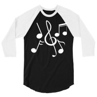 Musical Note Singer Composer Musician Songwriter Music T Shirt 3/4 Sleeve Shirt | Artistshot