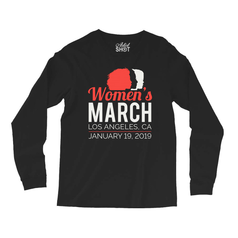 Los Angeles Women's March January 19 2019 Long Sleeve Shirts by BLQS Apparel | Artistshot