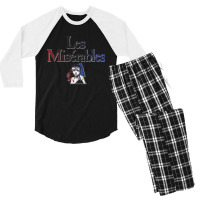 Retro Vintage  Novel Design Character Funny Gifts Men Men's 3/4 Sleeve Pajama Set | Artistshot