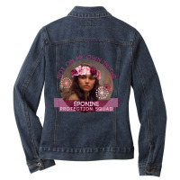 Vintage Photographic  Epic Novel Design Character Funny Gift Ladies Denim Jacket | Artistshot