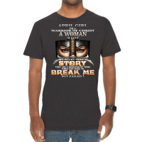 Womens April Girl I'm A Warrior Of Christ A Woman Of Faith T Shirt Vintage T-shirt | Artistshot