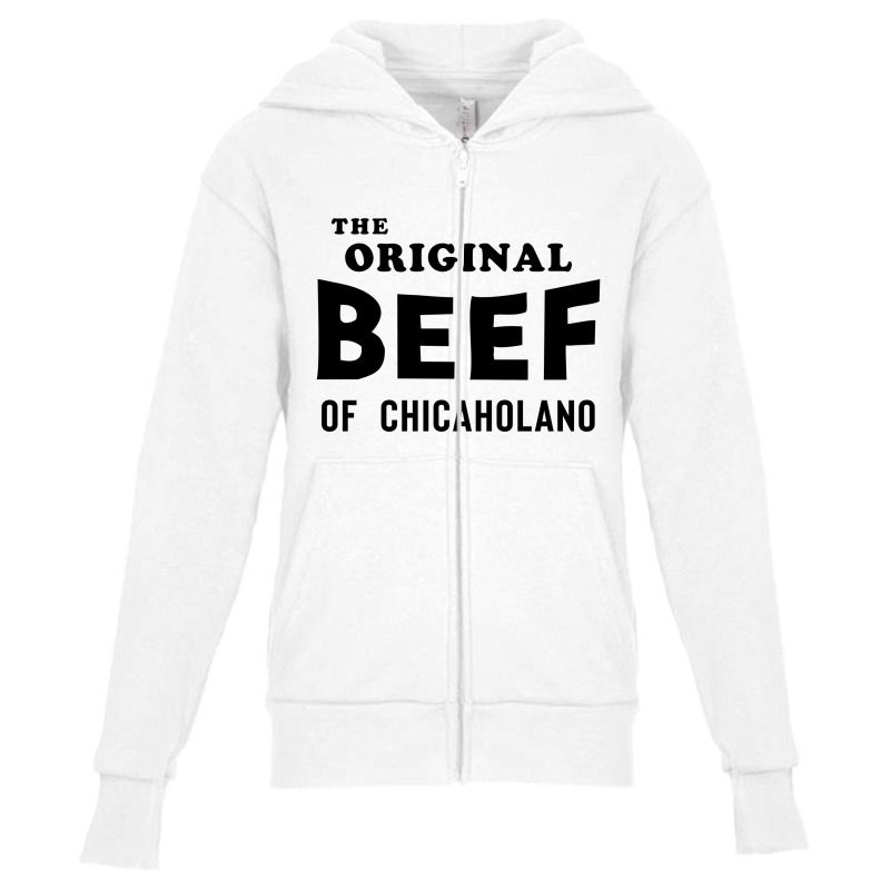 Chicagoland Beef Youth Zipper Hoodie by meulrov | Artistshot