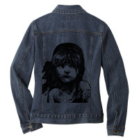 Graphic Movies  French Historical Novel Films Characters Women My Favo Ladies Denim Jacket | Artistshot