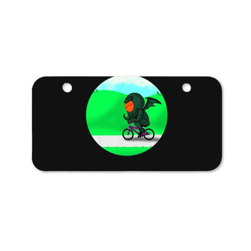 Classic Retro  Short Story Films Characters Painting Bicycle License Plate | Artistshot