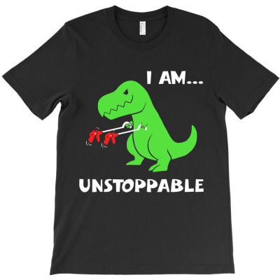 T R.e.x Dinosaur I Am Unstoppable Xmas T-shirt Designed By Nhan