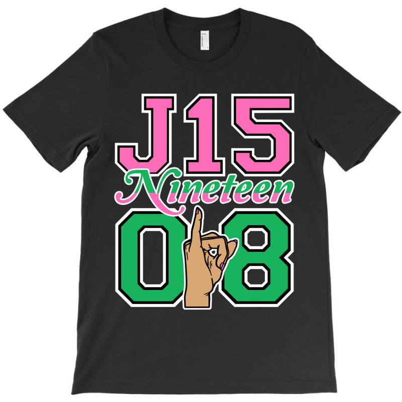 J15 Nineteen 08 Founder's Day Aka Women Hand Sign Sweatshirt T-shirt | Artistshot