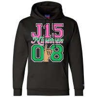 J15 Nineteen 08 Founder's Day Aka Women Hand Sign Sweatshirt Champion Hoodie | Artistshot