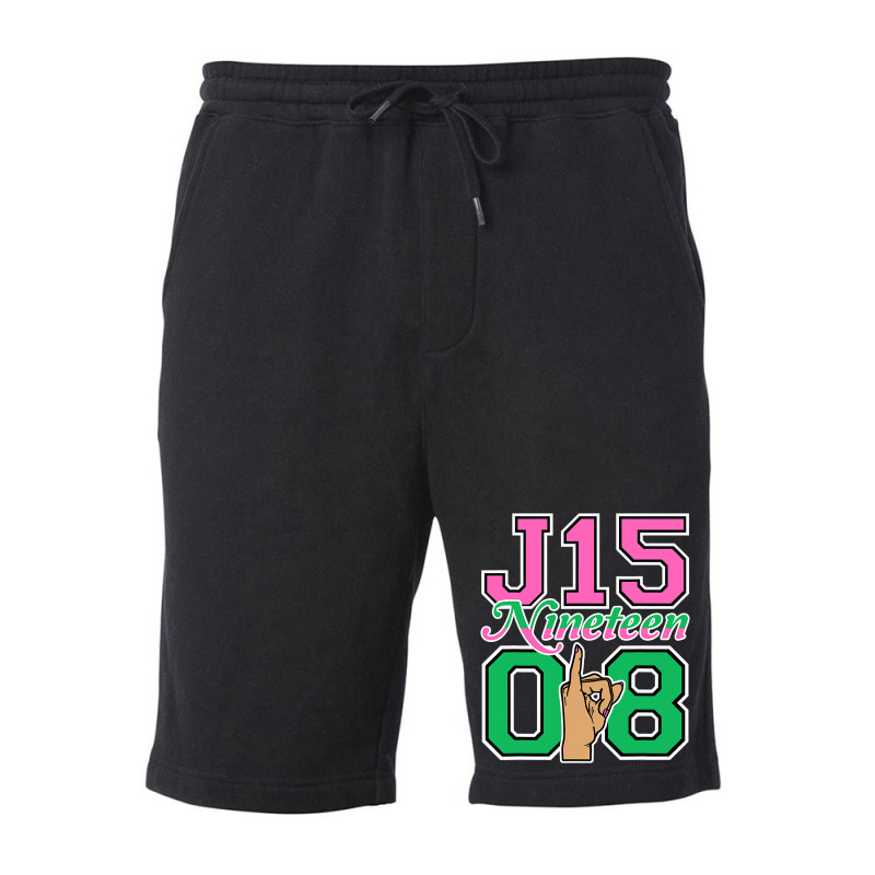 J15 Nineteen 08 Founder's Day Aka Women Hand Sign Fleece Short | Artistshot