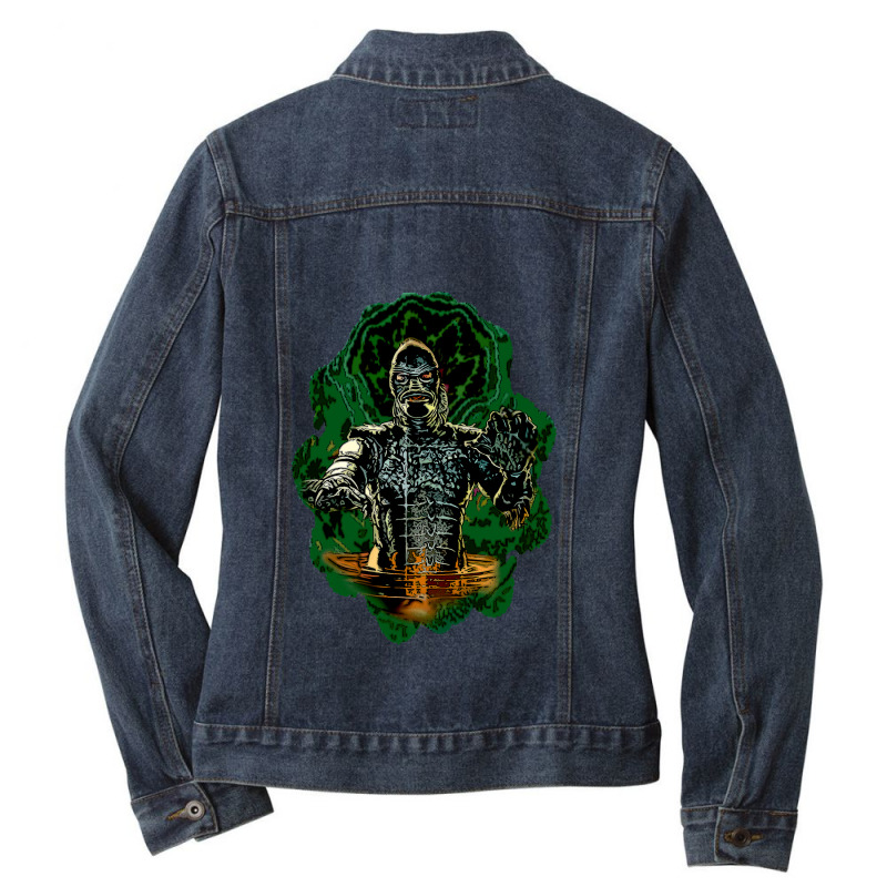 Funny Gifts Counterculture  My Favorite People Ladies Denim Jacket by ArtistMolly | Artistshot